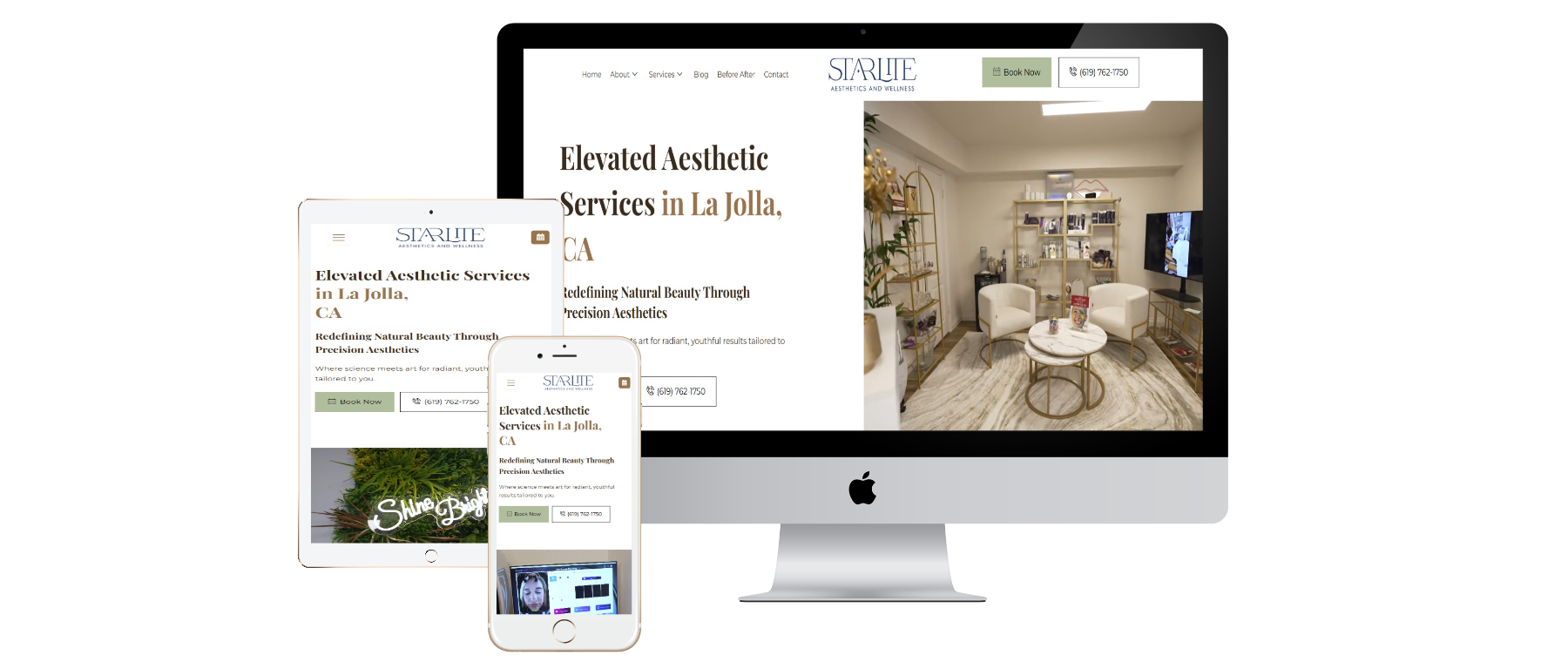 Starlite Aesthetics website