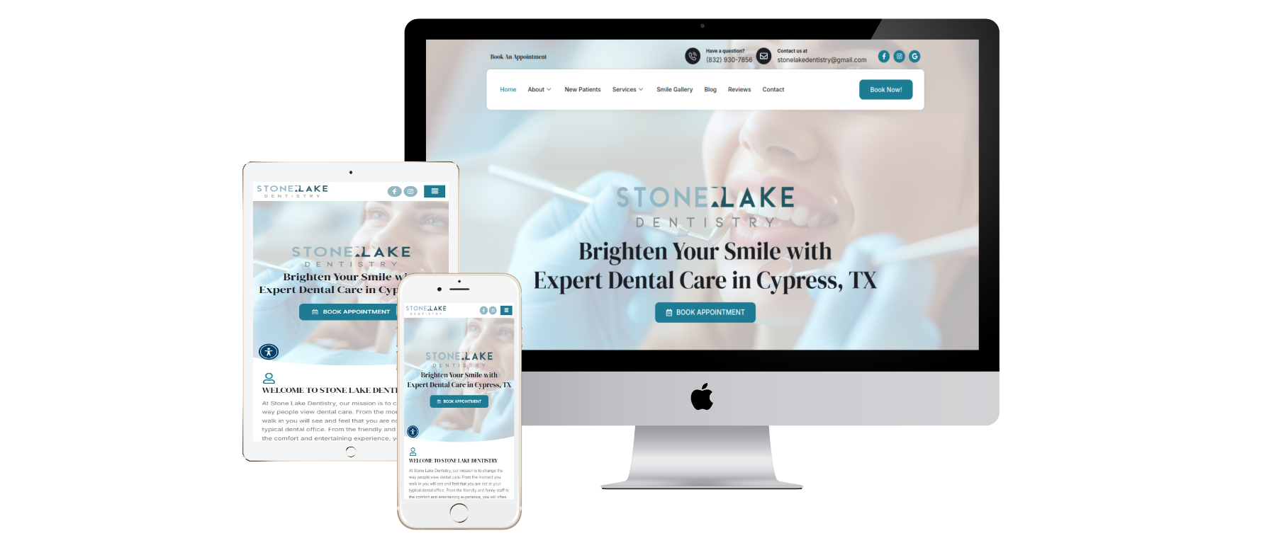Stone Lake Dentistry website